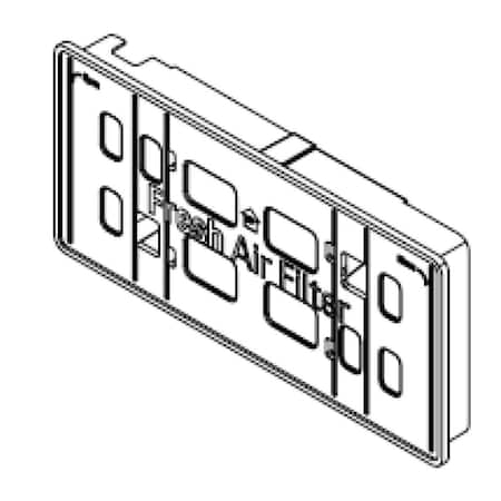 Lg ADQ75493301 LG Refrigerator Air Cleaner Filter Assembly ADQ75493301